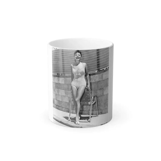 Janet Munro #08 (Vintage Female Icon) Color Changing Coffee Mug 11oz - Go Mug Yourself