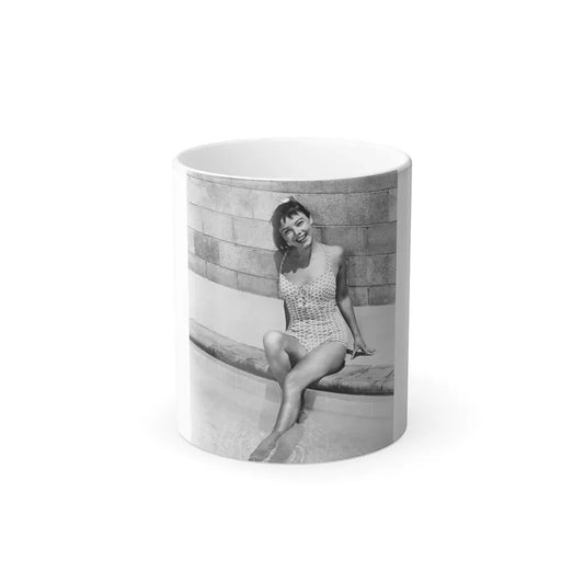 Janet Munro #09 (Vintage Female Icon) Color Changing Coffee Mug 11oz - Go Mug Yourself