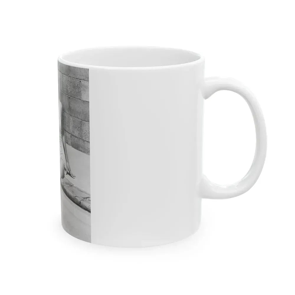 Janet Munro #09 (Vintage Female Icon) White Coffee Mug - Go Mug Yourself