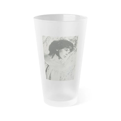 Janet Munro #14 (Vintage Female Icon) Frosted Pint Glass 16oz-16oz-Frosted-Go Mug Yourself