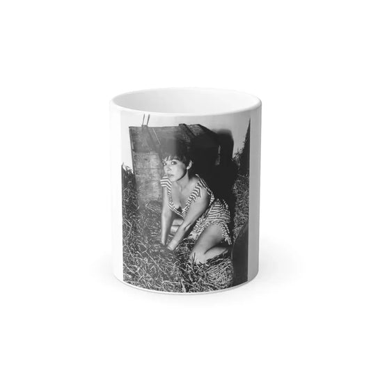 Janet Munro #15 (Vintage Female Icon) Color Changing Coffee Mug 11oz - Go Mug Yourself