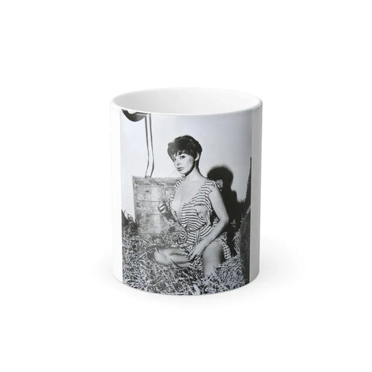 Janet Munro #23 (Vintage Female Icon) Color Changing Coffee Mug 11oz - Go Mug Yourself