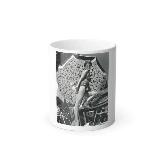 Janet Munro #25 (Vintage Female Icon) Color Changing Coffee Mug 11oz - Go Mug Yourself