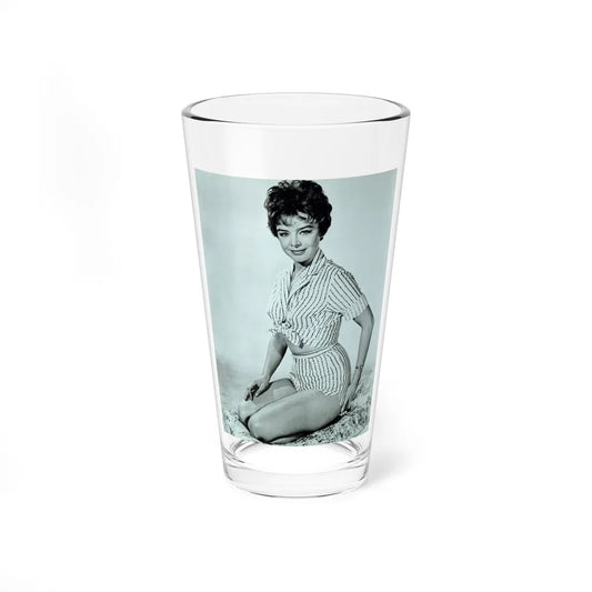 Janet Munro #32 - B&W 8x10 Full Body Cheesecake The Day The Earth Caught Fire '61 Promo Photo (Vintage Female Icon) Pint Glass 16oz-16oz-Go Mug Yourself