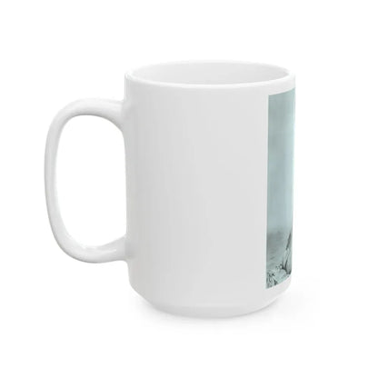 Janet Munro #32 - B&W 8x10 Full Body Cheesecake The Day The Earth Caught Fire '61 Promo Photo (Vintage Female Icon) White Coffee Mug - Go Mug Yourself