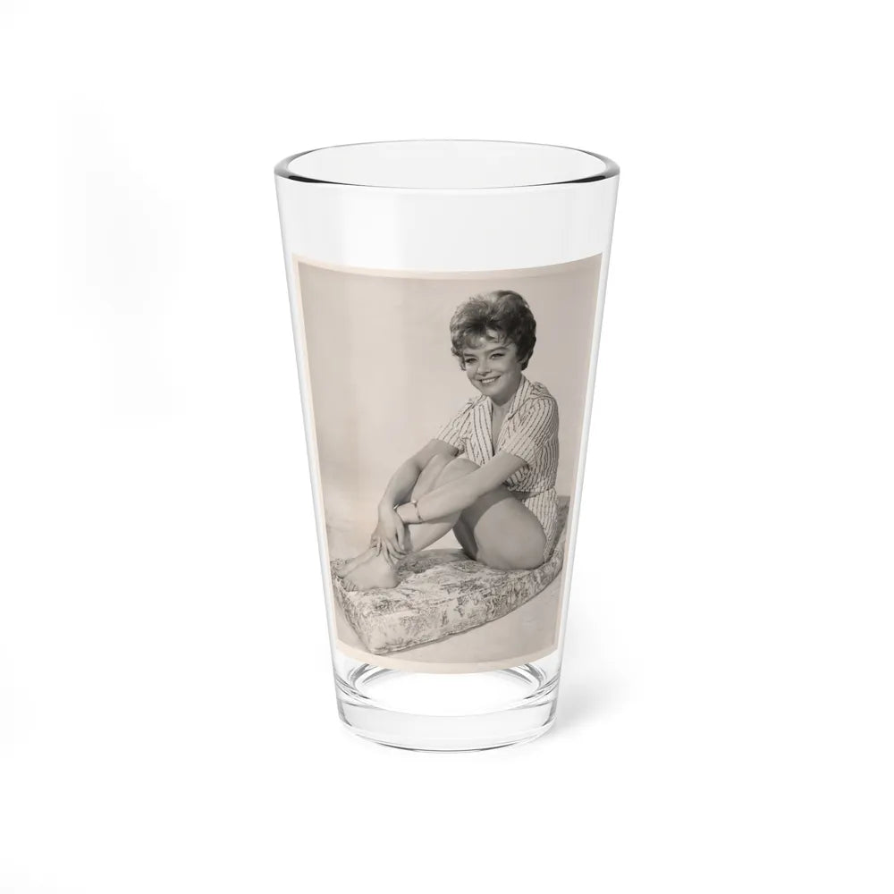 Janet Munro #33 - B&W Vintage 8x10 Full Body Cheesecake The Day The Earth Caught Fire '61 Promo Photo (Vintage Female Icon) Pint Glass 16oz-16oz-Go Mug Yourself