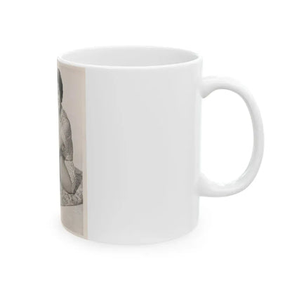 Janet Munro #33 - B&W Vintage 8x10 Full Body Cheesecake The Day The Earth Caught Fire '61 Promo Photo (Vintage Female Icon) White Coffee Mug - Go Mug Yourself