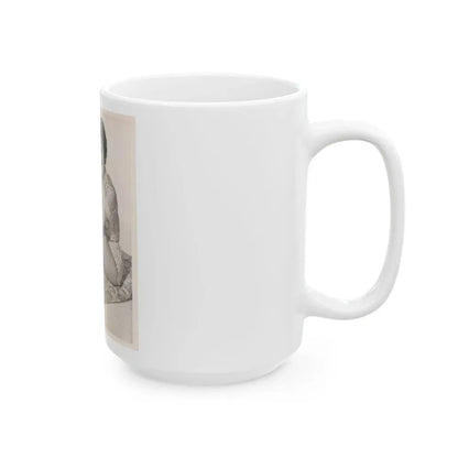 Janet Munro #33 - B&W Vintage 8x10 Full Body Cheesecake The Day The Earth Caught Fire '61 Promo Photo (Vintage Female Icon) White Coffee Mug - Go Mug Yourself