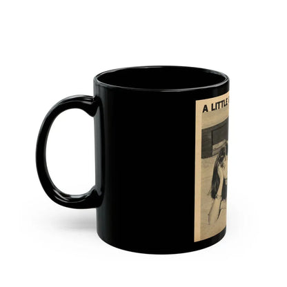 Janet Munro #356 8x10 Late 50's Magazine Page Pin-Up with Caption from Article (Vintage Female Icon) Black Coffee Mug - Go Mug Yourself