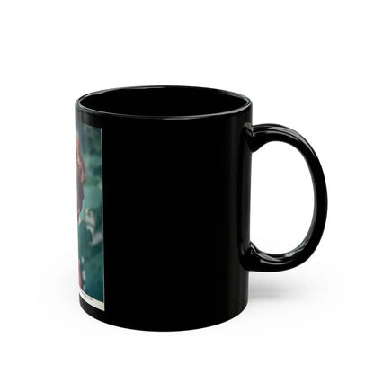 Janette Scott #08 (Vintage Female Icon) Black Coffee Mug - Go Mug Yourself