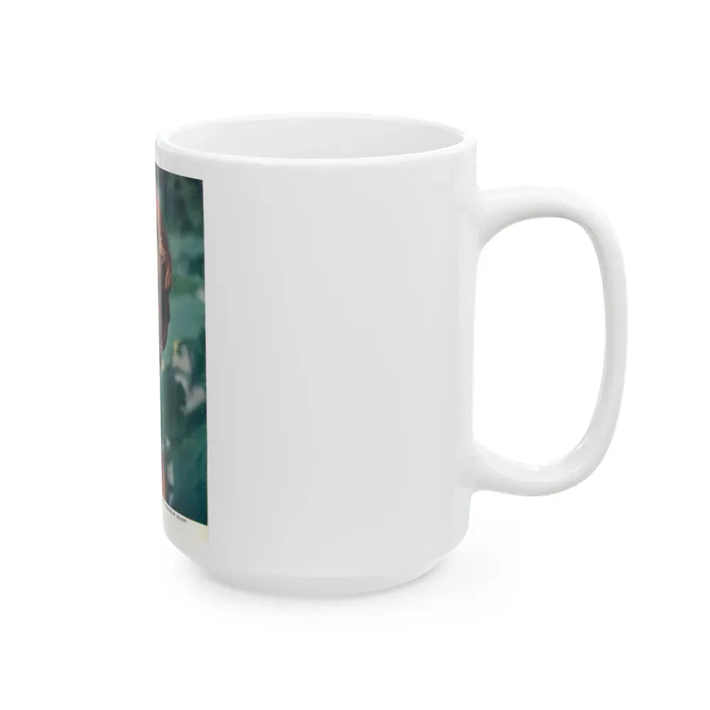 Janette Scott #08 (Vintage Female Icon) White Coffee Mug - Go Mug Yourself