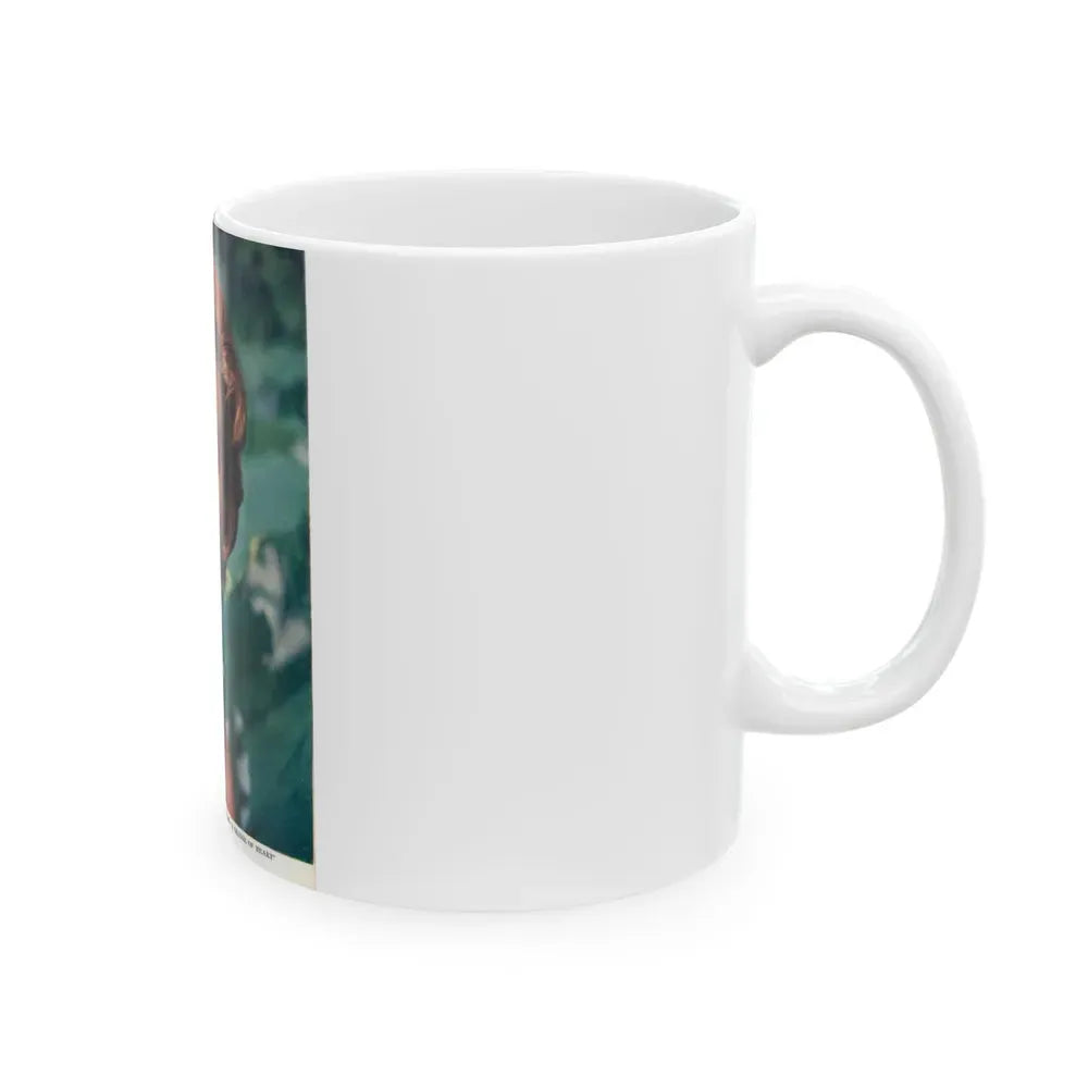 Janette Scott #08 (Vintage Female Icon) White Coffee Mug - Go Mug Yourself
