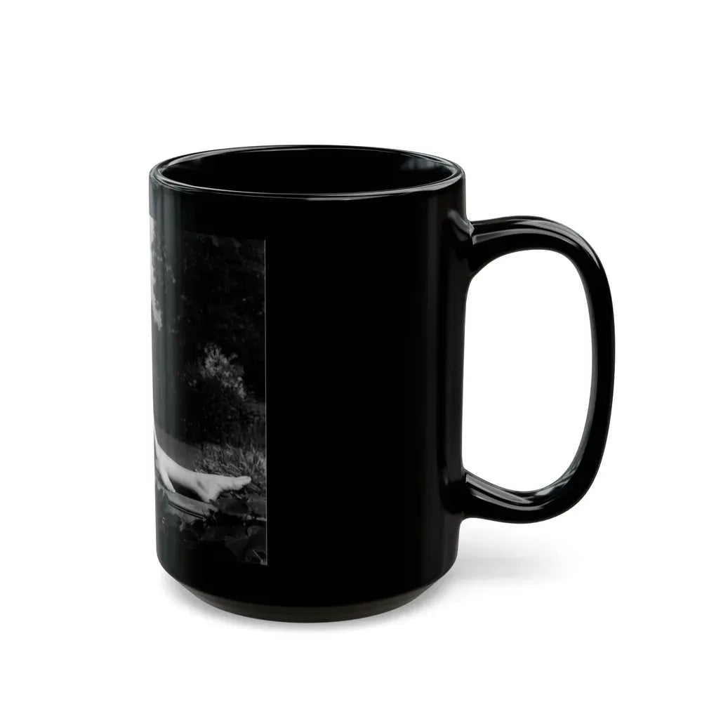 Janette Scott #10 (Vintage Female Icon) Black Coffee Mug - Go Mug Yourself