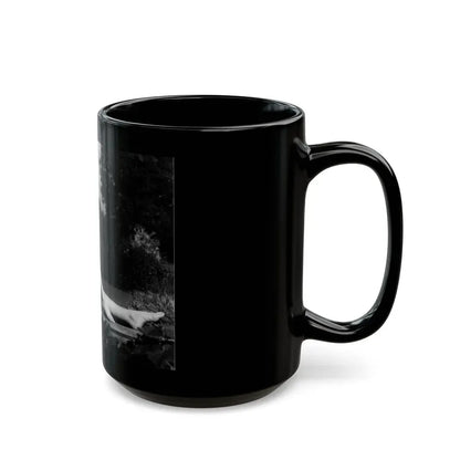 Janette Scott #10 (Vintage Female Icon) Black Coffee Mug - Go Mug Yourself