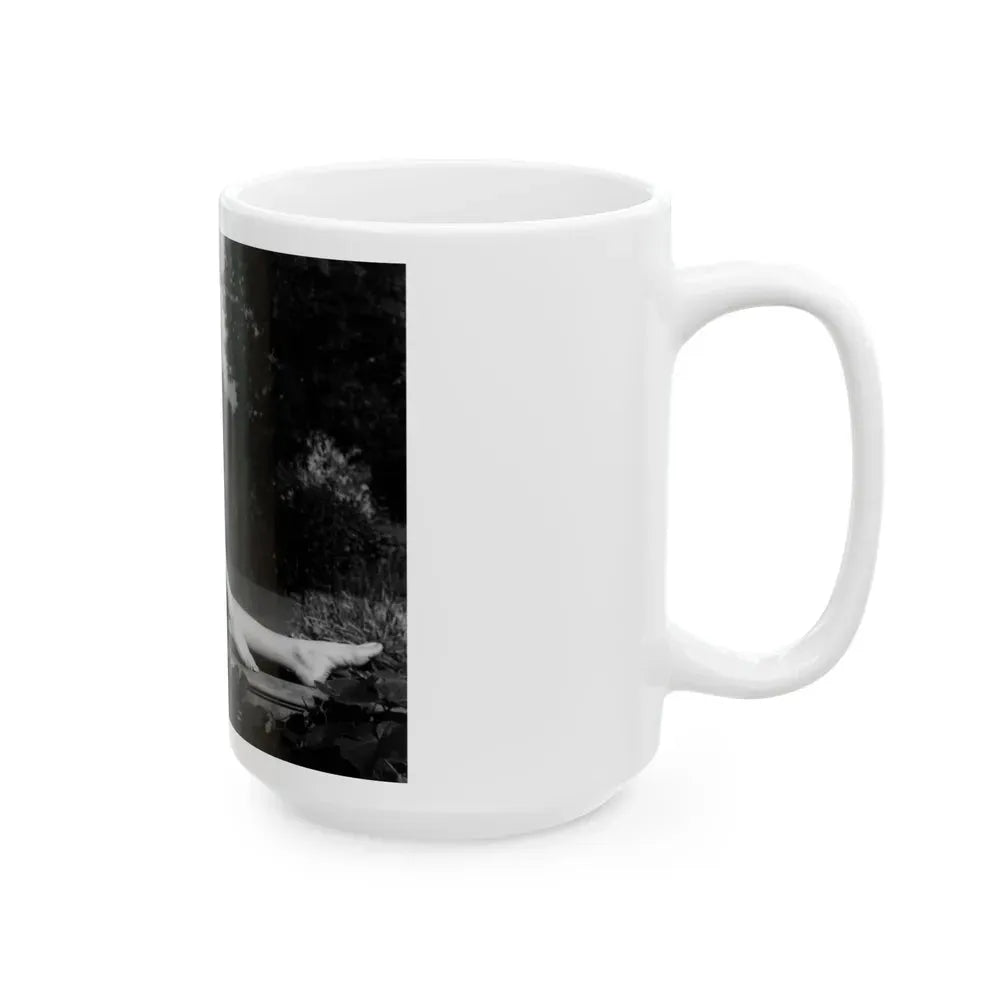 Janette Scott #10 (Vintage Female Icon) White Coffee Mug - Go Mug Yourself