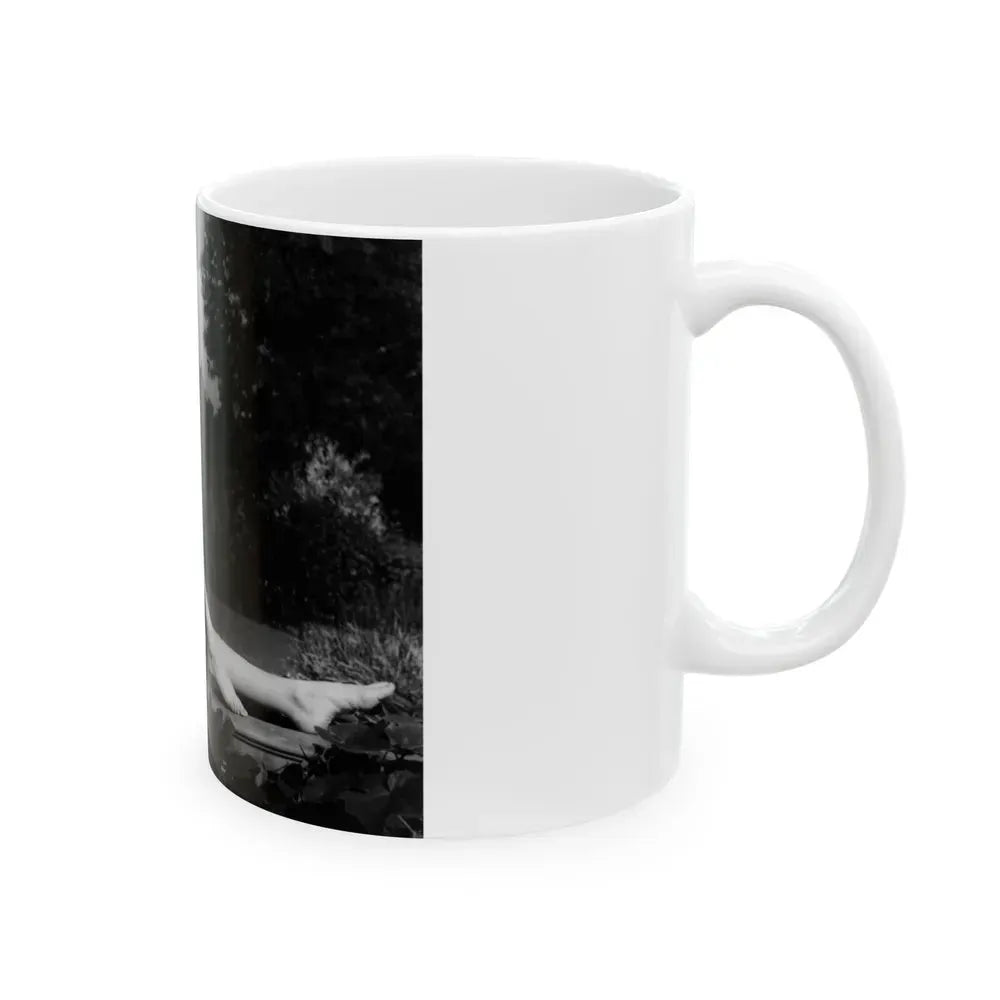 Janette Scott #10 (Vintage Female Icon) White Coffee Mug - Go Mug Yourself
