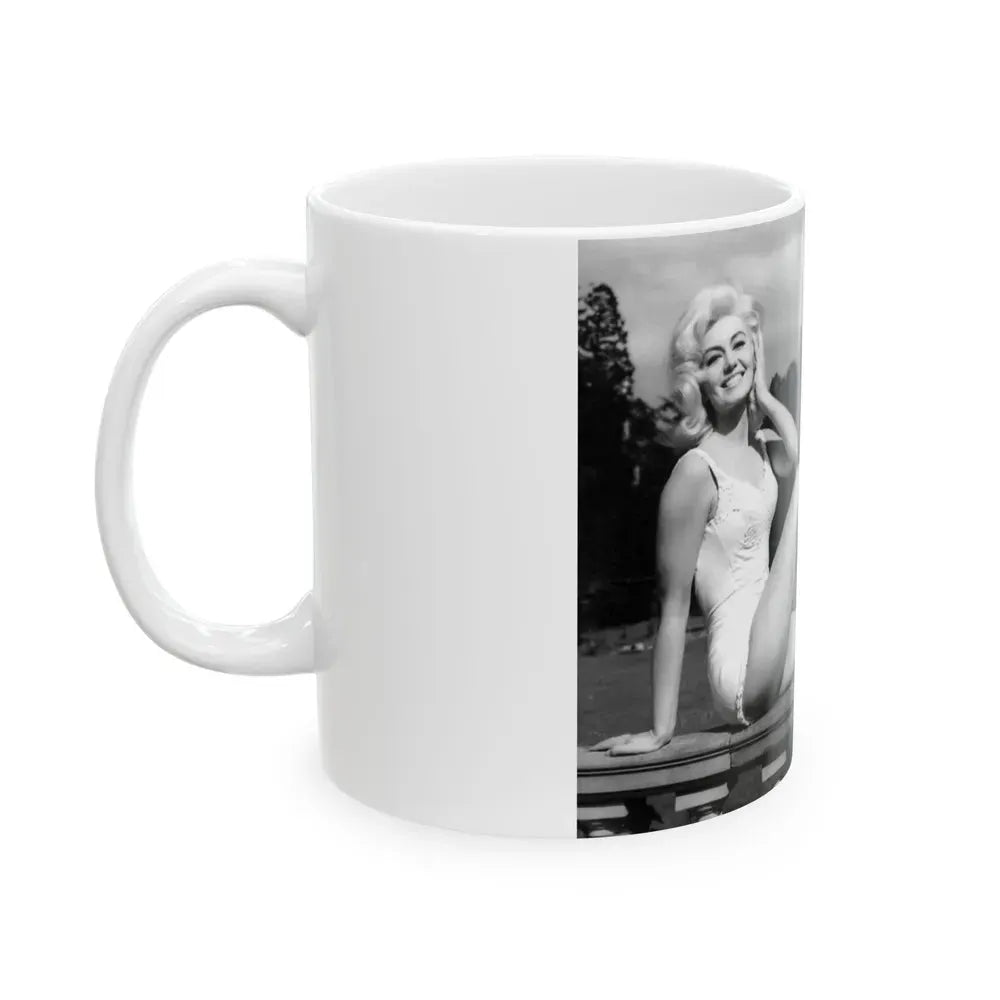 Janette Scott #10 (Vintage Female Icon) White Coffee Mug - Go Mug Yourself