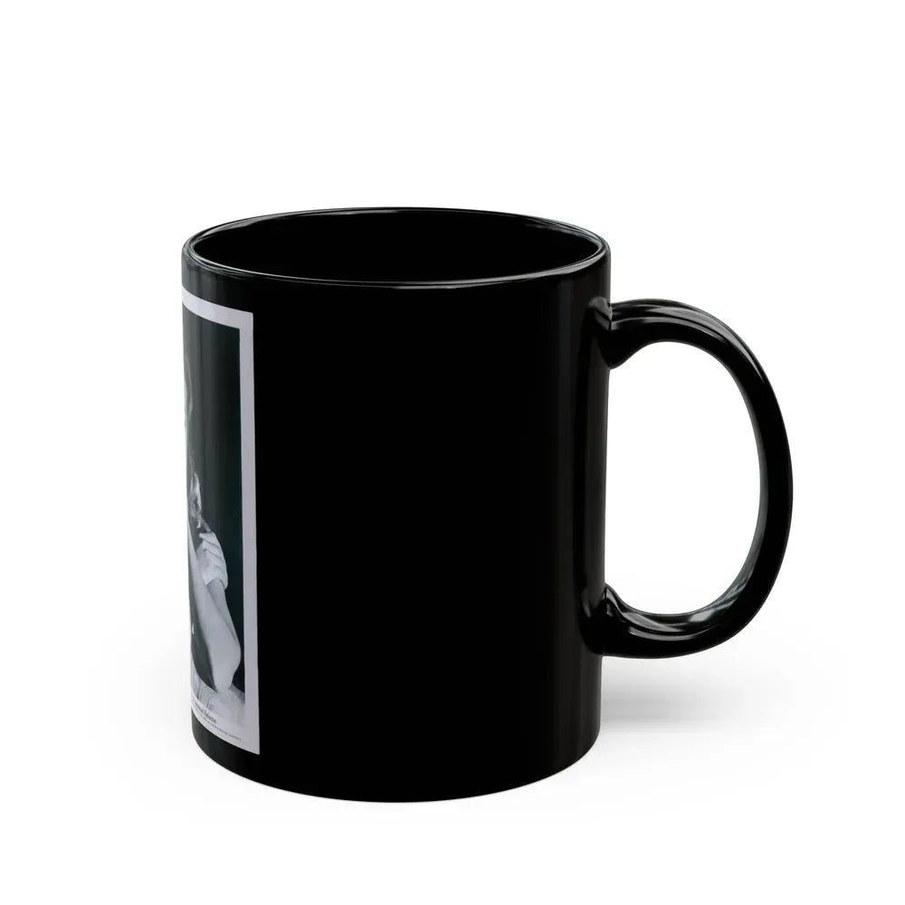 Janette Scott #20 (Vintage Female Icon) Black Coffee Mug - Go Mug Yourself