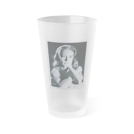 Janette Scott #20 (Vintage Female Icon) Frosted Pint Glass 16oz-16oz-Frosted-Go Mug Yourself