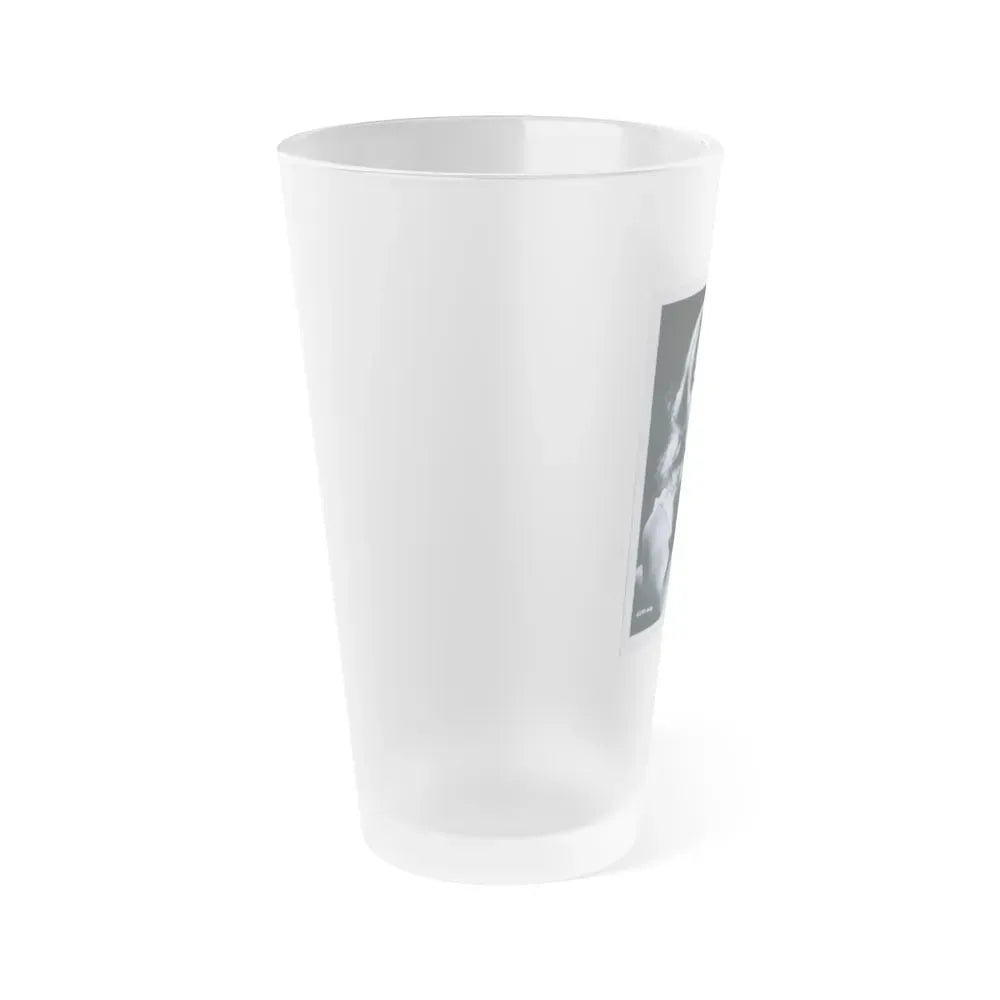 Janette Scott #20 (Vintage Female Icon) Frosted Pint Glass 16oz - Go Mug Yourself