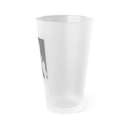 Janette Scott #20 (Vintage Female Icon) Frosted Pint Glass 16oz - Go Mug Yourself