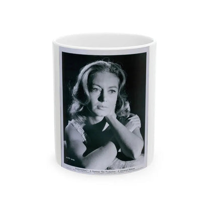 Janette Scott #20 (Vintage Female Icon) White Coffee Mug 11oz - Go Mug Yourself