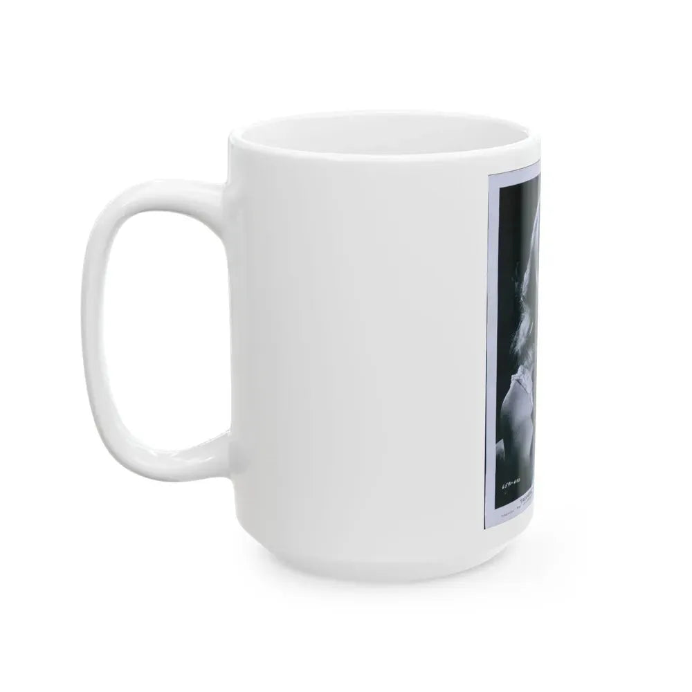 Janette Scott #20 (Vintage Female Icon) White Coffee Mug - Go Mug Yourself