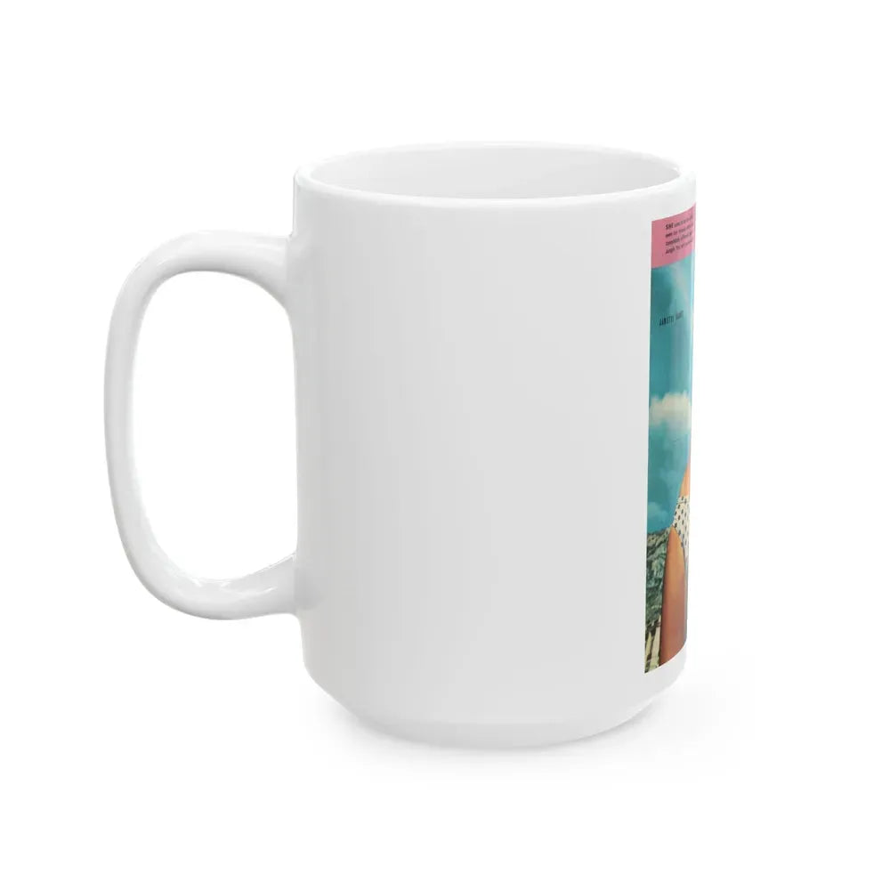 Janette Scott #23 (Vintage Female Icon) White Coffee Mug - Go Mug Yourself