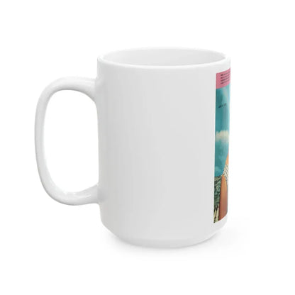 Janette Scott #23 (Vintage Female Icon) White Coffee Mug - Go Mug Yourself