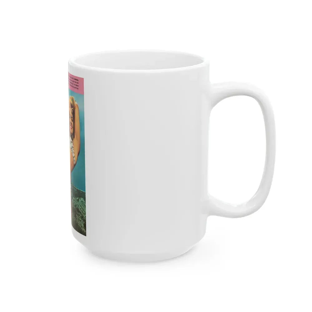 Janette Scott #23 (Vintage Female Icon) White Coffee Mug - Go Mug Yourself