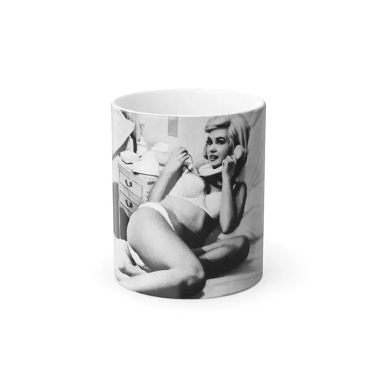 Janette Scott #28 (Vintage Female Icon) Color Changing Coffee Mug 11oz - Go Mug Yourself
