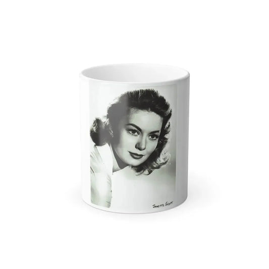 Janette Scott #29 (Vintage Female Icon) Color Changing Coffee Mug 11oz - Go Mug Yourself