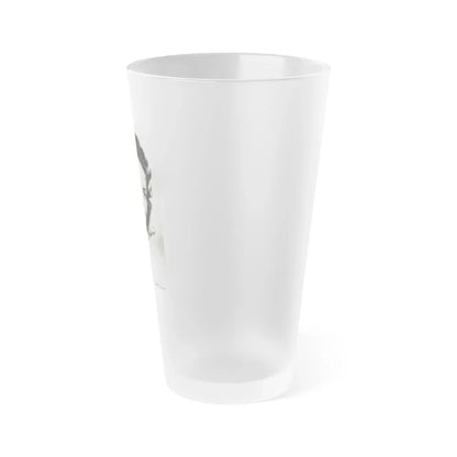 Janette Scott #29 (Vintage Female Icon) Frosted Pint Glass 16oz - Go Mug Yourself