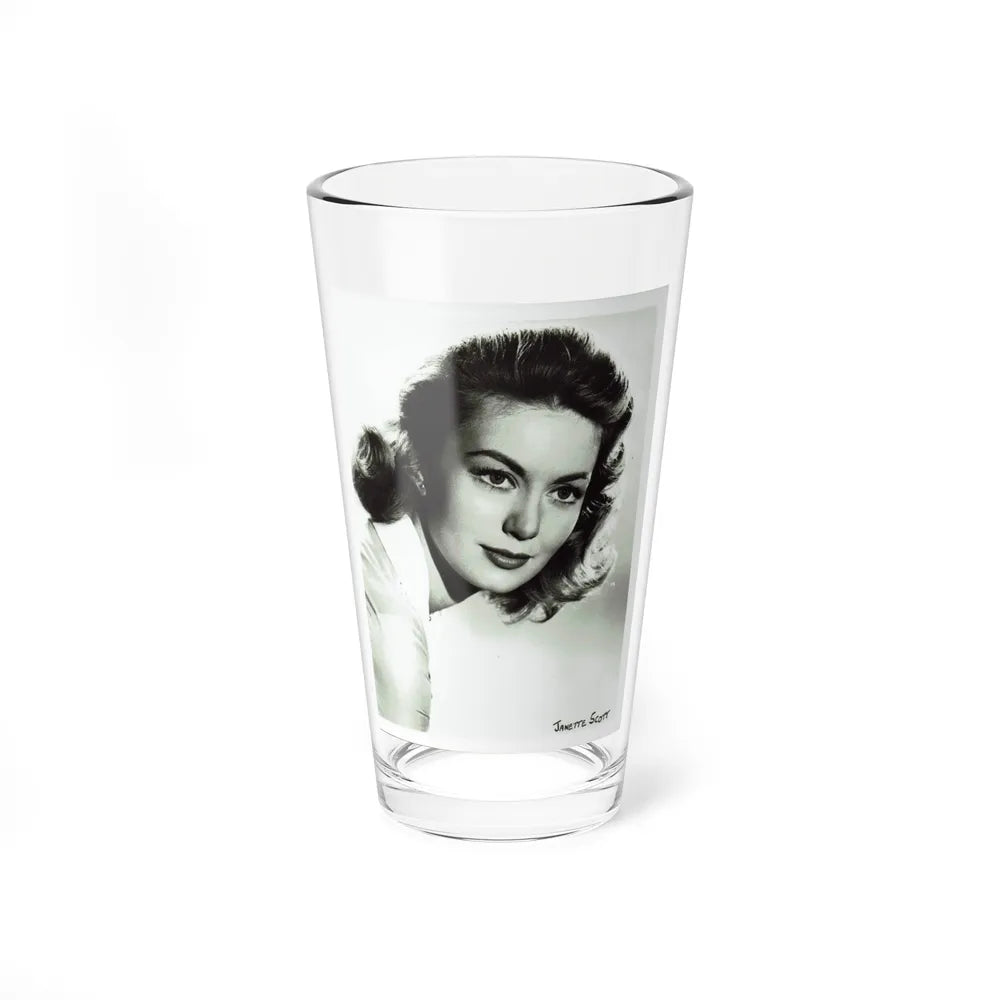 Janette Scott #29 (Vintage Female Icon) Pint Glass 16oz-16oz-Go Mug Yourself