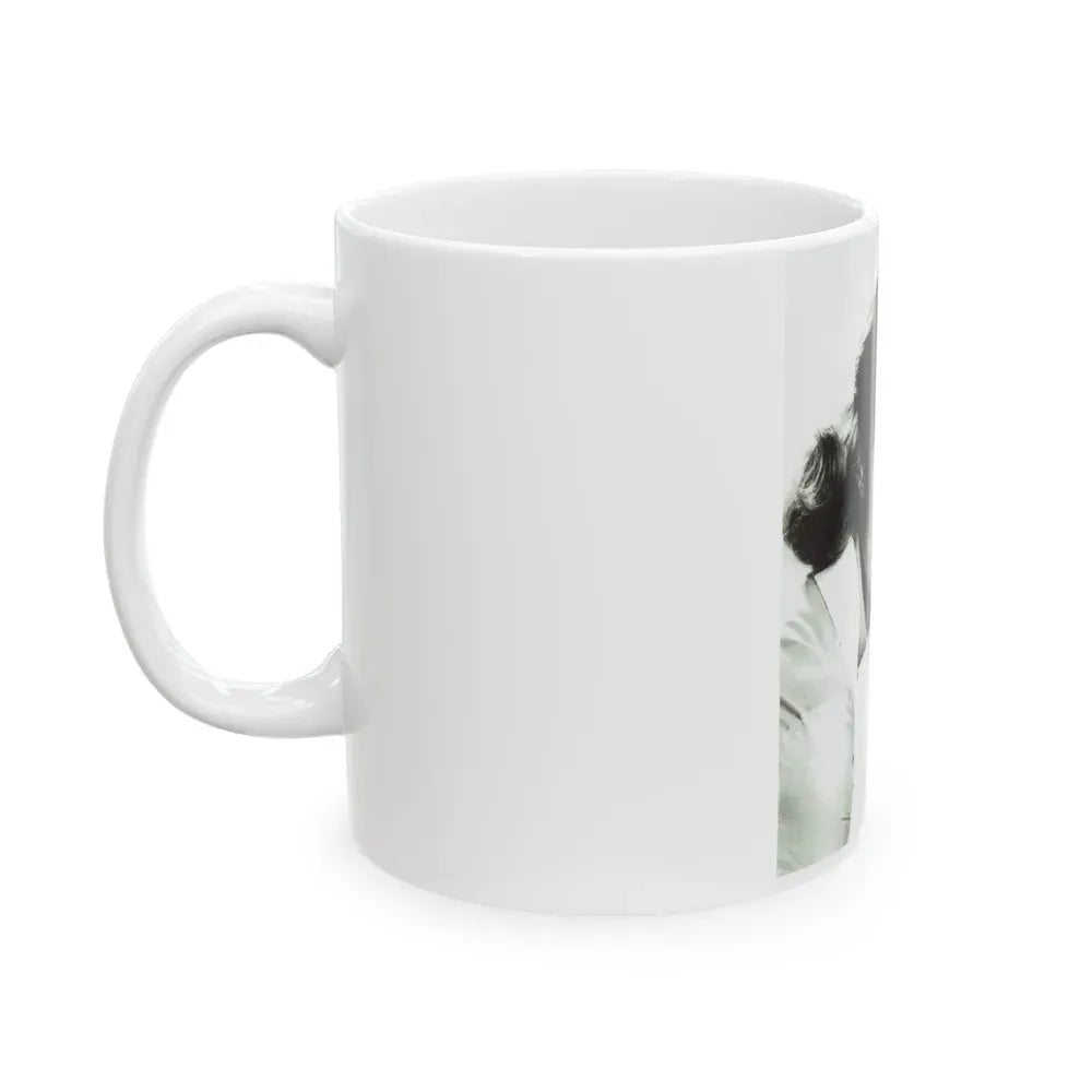 Janette Scott #29 (Vintage Female Icon) White Coffee Mug - Go Mug Yourself