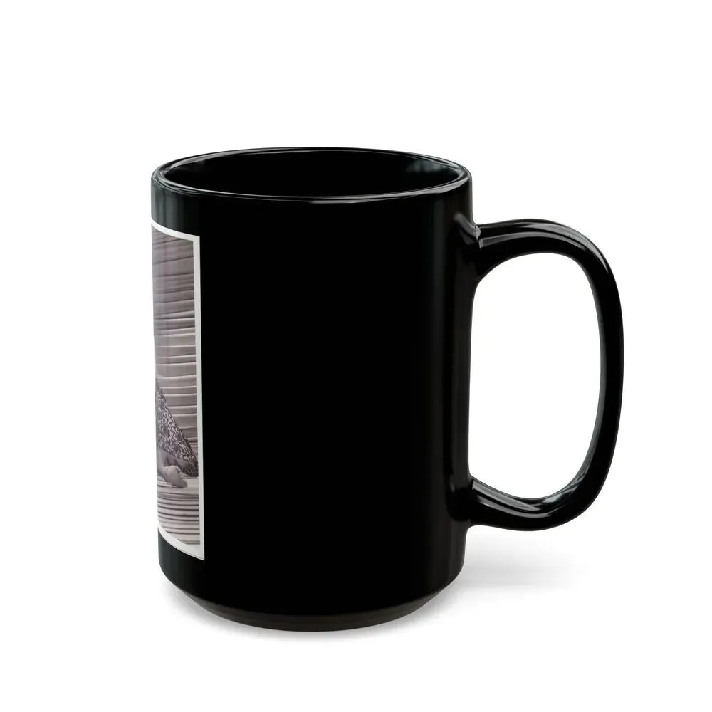 Janette Scott #30 (Vintage Female Icon) Black Coffee Mug - Go Mug Yourself