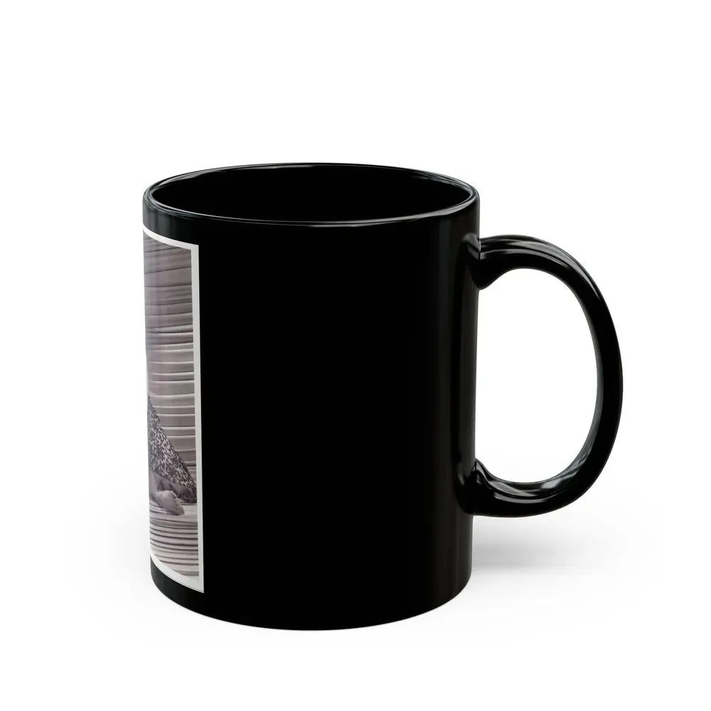 Janette Scott #30 (Vintage Female Icon) Black Coffee Mug - Go Mug Yourself