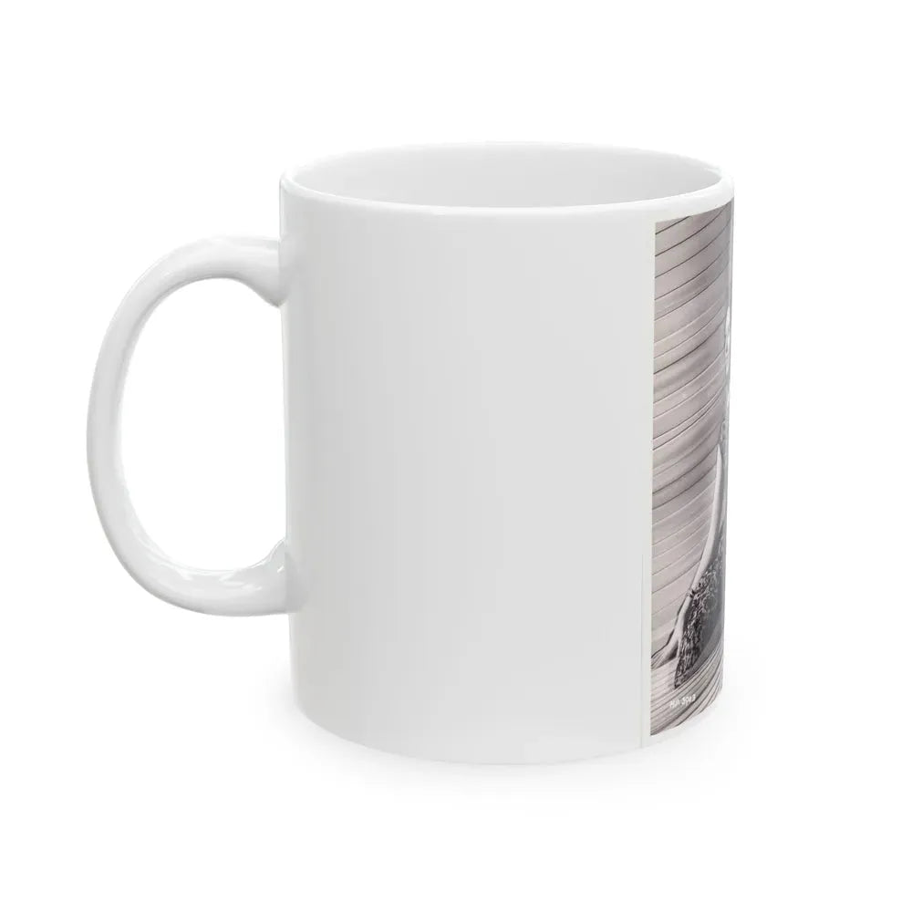 Janette Scott #30 (Vintage Female Icon) White Coffee Mug - Go Mug Yourself