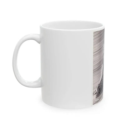 Janette Scott #30 (Vintage Female Icon) White Coffee Mug - Go Mug Yourself