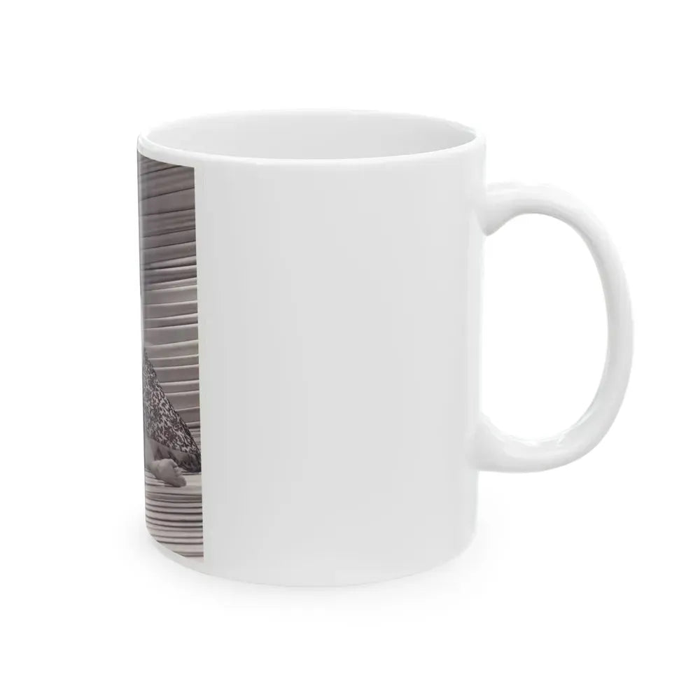 Janette Scott #30 (Vintage Female Icon) White Coffee Mug - Go Mug Yourself