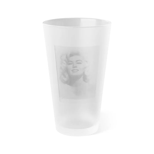 Janette Scott #31 1 (Vintage Female Icon) Frosted Pint Glass 16oz-16oz-Frosted-Go Mug Yourself