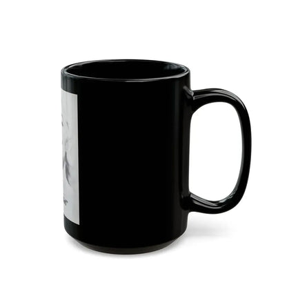 Janette Scott #31 (Vintage Female Icon) Black Coffee Mug - Go Mug Yourself