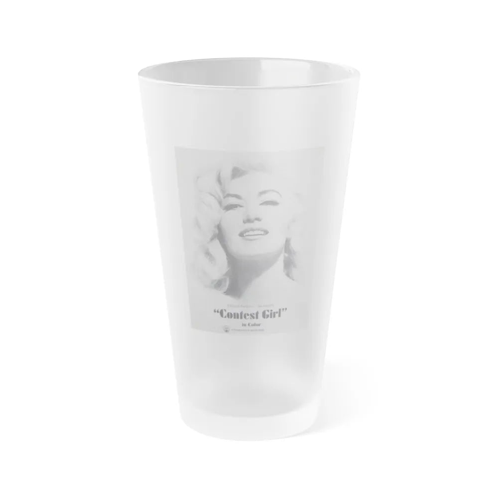 Janette Scott #31 (Vintage Female Icon) Frosted Pint Glass 16oz-16oz-Frosted-Go Mug Yourself