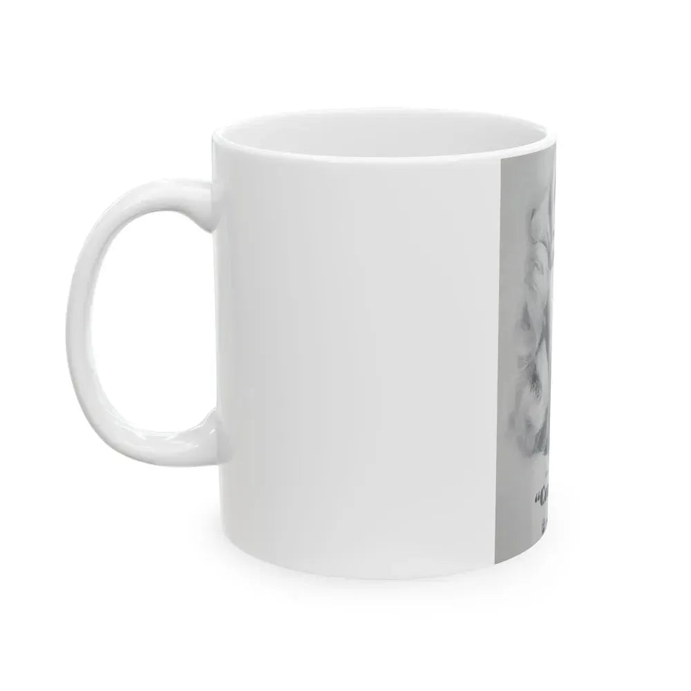 Janette Scott #31 (Vintage Female Icon) White Coffee Mug - Go Mug Yourself