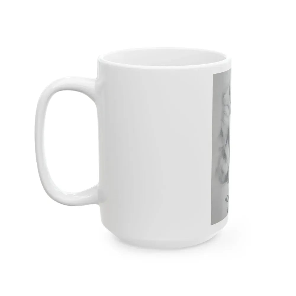 Janette Scott #31 (Vintage Female Icon) White Coffee Mug - Go Mug Yourself