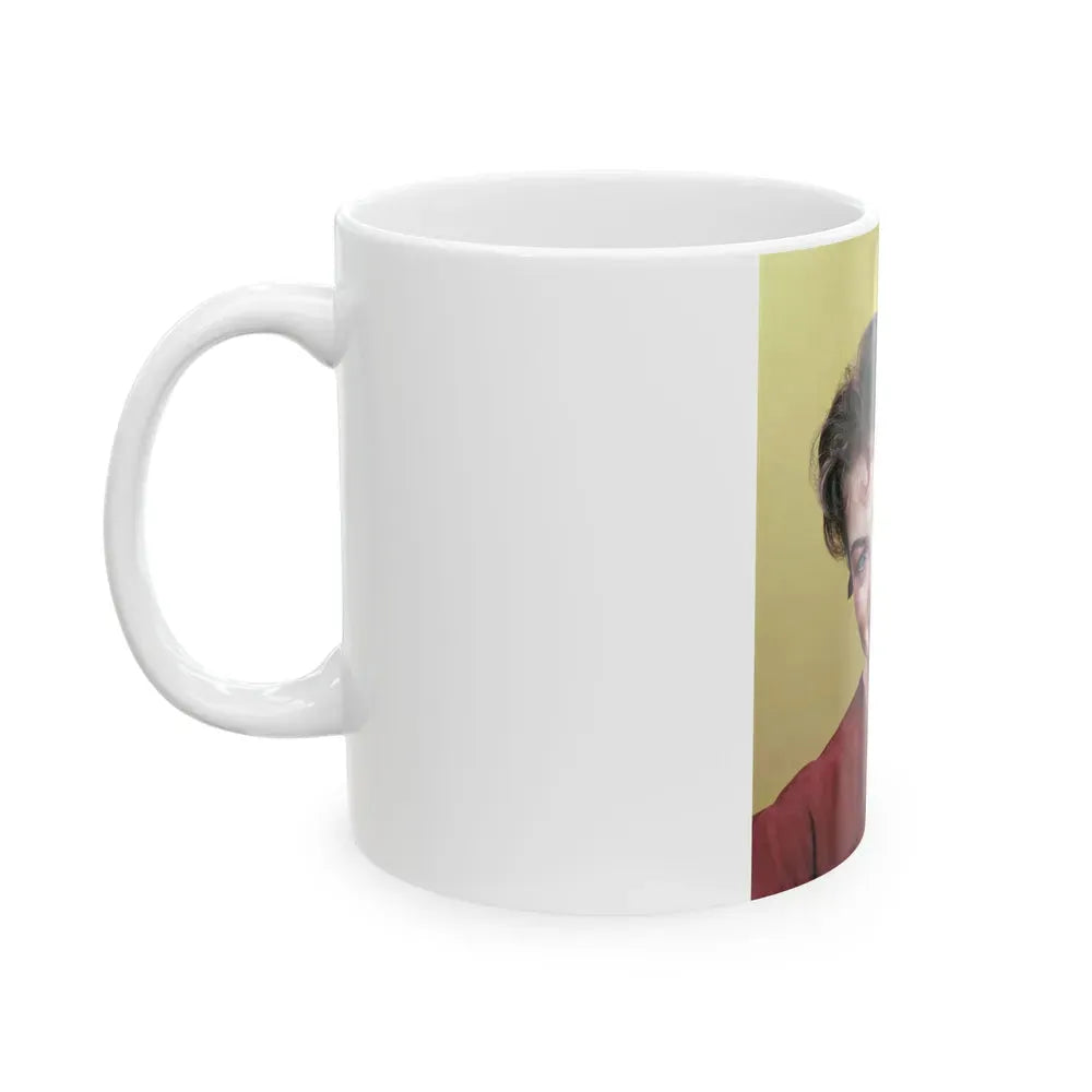 Janette Scott #32 (Vintage Female Icon) White Coffee Mug - Go Mug Yourself