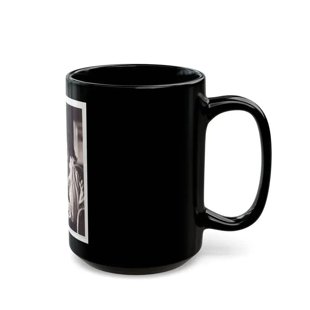 Janette Scott #37 (Vintage Female Icon) Black Coffee Mug - Go Mug Yourself