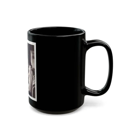 Janette Scott #37 (Vintage Female Icon) Black Coffee Mug - Go Mug Yourself