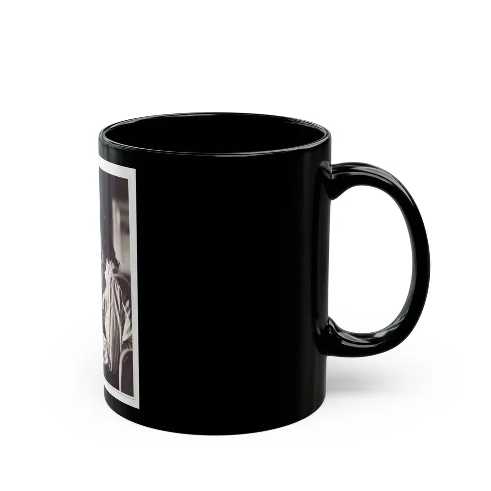 Janette Scott #37 (Vintage Female Icon) Black Coffee Mug - Go Mug Yourself