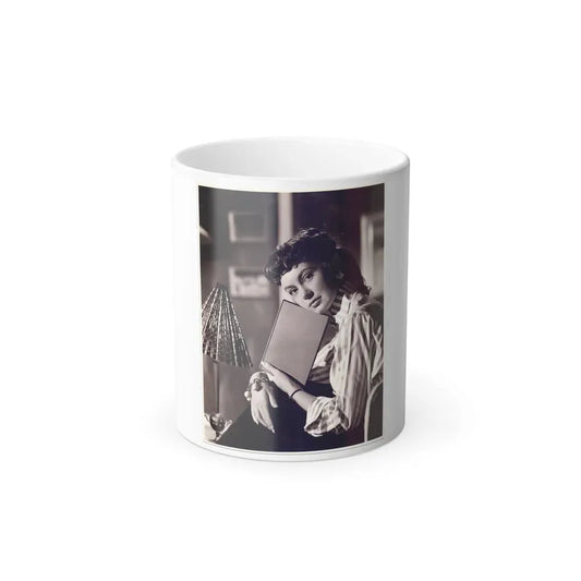 Janette Scott #37 (Vintage Female Icon) Color Changing Coffee Mug 11oz - Go Mug Yourself
